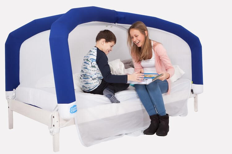 Safer and freer with an inflatable bed