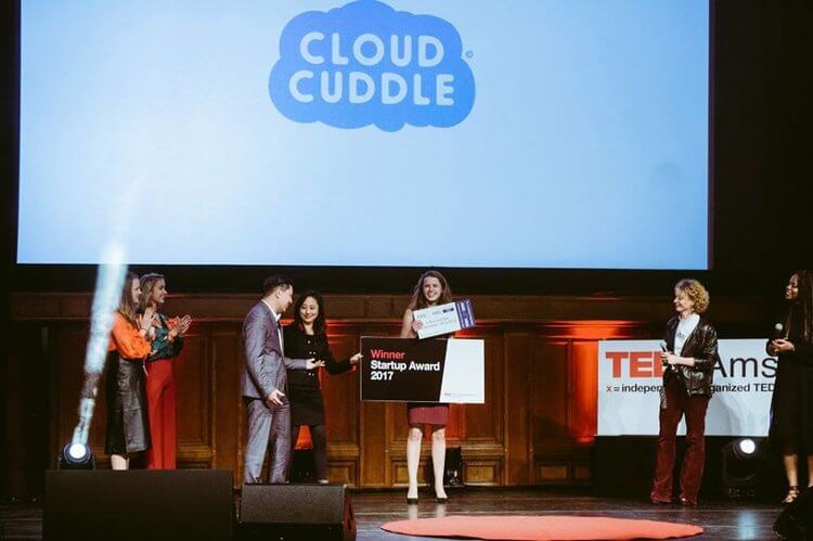 Gagnante du prix TedXAmsterdamWomen StartUp Award