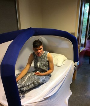 CloudCuddle bed tent gives freedom on vacation