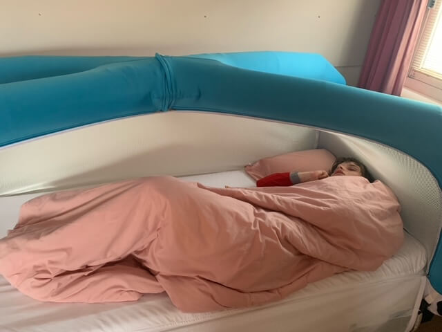 Bed tent clearance for autistic child